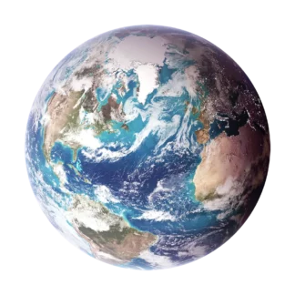 Earth Sticker - Blue Marble Sticker